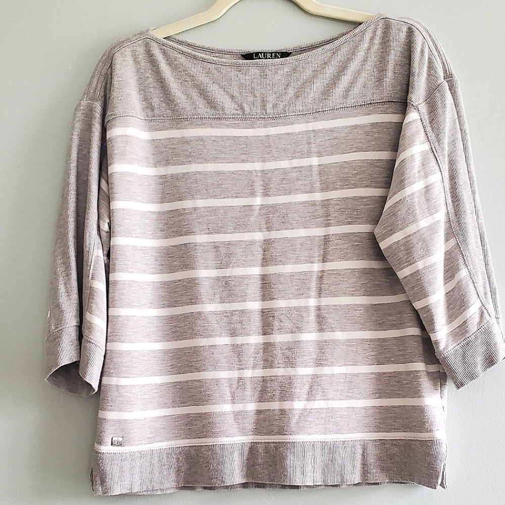 Lauren Ralph Lauren Boat Neck Top Sizs:Small